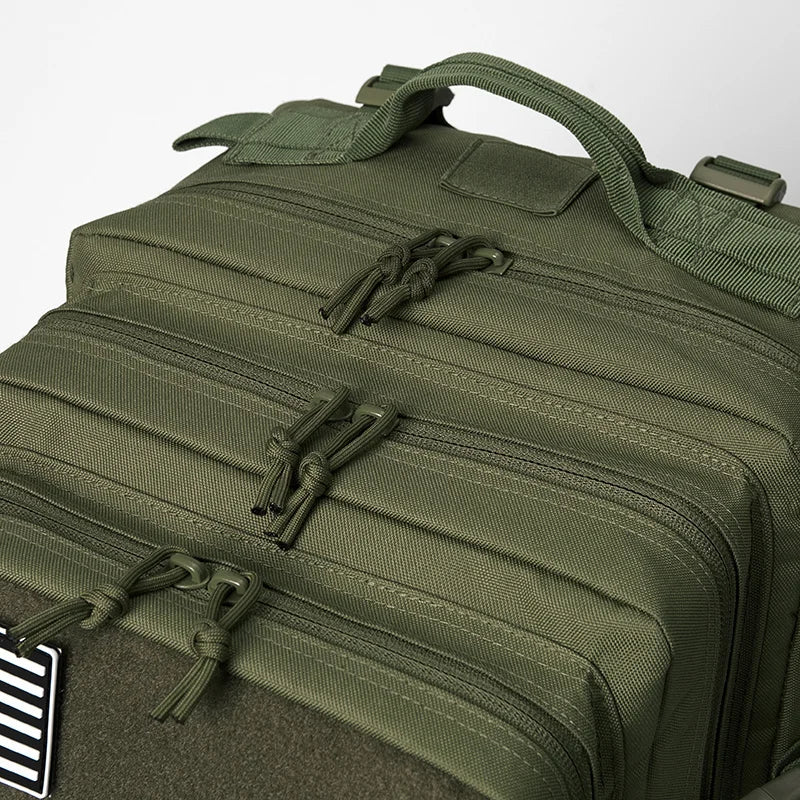 45L Molle Tactical Backpack Bag Hunting MOLLE Backpack GYM For Men EDC Outdoor Hiking Survival Rucksack Witch Bottle Holder