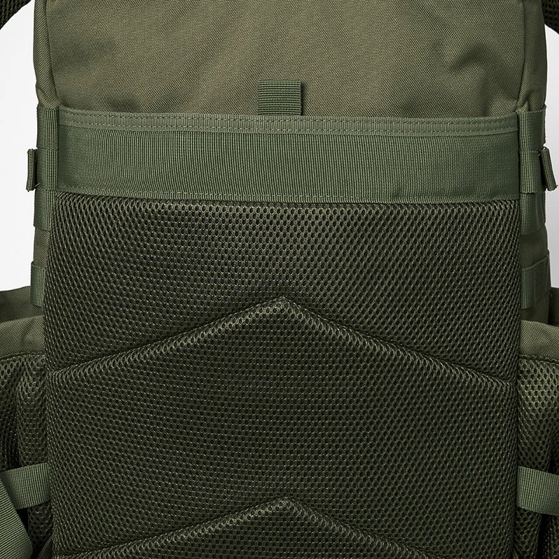 45L Molle Tactical Backpack Bag Hunting MOLLE Backpack GYM For Men EDC Outdoor Hiking Survival Rucksack Witch Bottle Holder