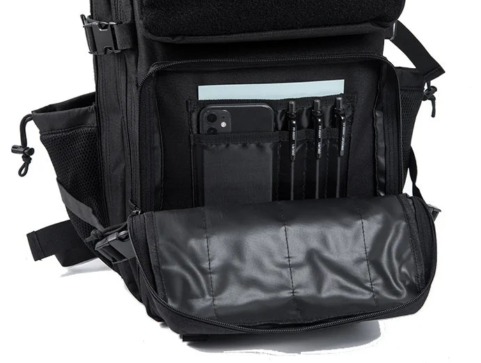 45L Molle Tactical Backpack Bag Hunting MOLLE Backpack GYM For Men EDC Outdoor Hiking Survival Rucksack Witch Bottle Holder