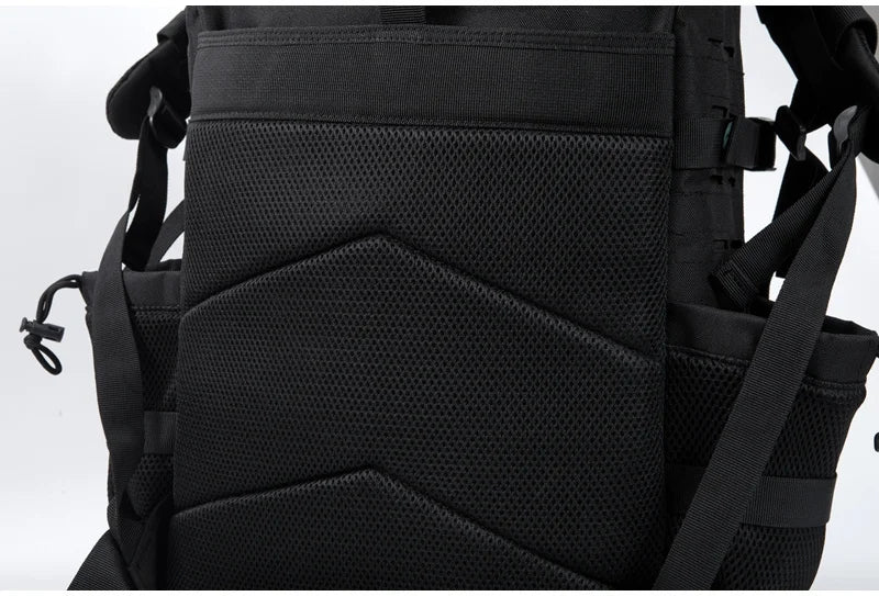 45L Molle Tactical Backpack Bag Hunting MOLLE Backpack GYM For Men EDC Outdoor Hiking Survival Rucksack Witch Bottle Holder