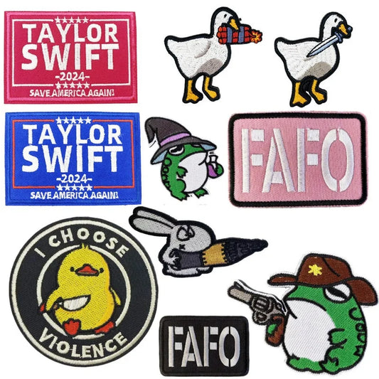 ** Free Delivery** •Velcro Patches •Taylor Swift Patch •Tactical Backpack Patches •Jacket Patches
